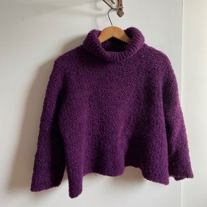 Eileen Fisher Cable-knit Sweater